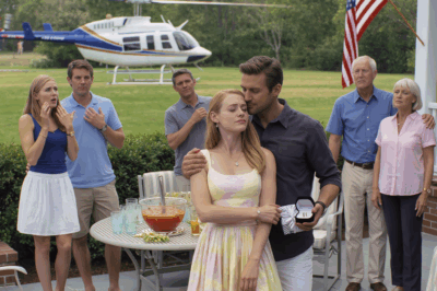 AT MY Sister’s Engagement Party, My Family Ridiculed My ‘Fake’ Fiancé. I Remained Quiet, Until He Arrived In A Private Helicopter, Distributed Gifts, And Called Me His Lovely Wife