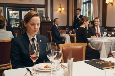 “At The Restaurant, My Sister Said Loud Enough For Everyone To Hear, “Rachel, Go Find Another Table. This One’s For Family-Real Family, Not Adopted Girls.” They All Laughed And Nodded. Then The Waiter Dropped A Dropped A $3,270 Bill In Front Of Me-For Their Entire Dinner. I Smiled, Took A Sip, And Quietly Paid. But Then I Heard A Voice Behind Me, “Just A Moment, Please…”