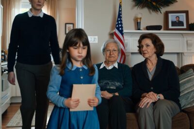 I Called My Parents To Tell Them My Husband Had Died. They Said They Were Too Busy At My Sister’s Birthday Party. Days Later, They Showed Up Asking For “50% Of The Inheritance.” My 8-Year-Old Daughter Handed Them An Envelope And Said, “That’s Why You Came, Right?” When They Opened It, Their Hands Started To Shake..